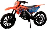 crossmotor 17 cm jongens 1:12 oranje