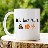 It’s Fall Y’all- Customized mokken en bekers - mokken met tekst - mokken - bekers - cadeautje - cadeau voor vrouw - cadeau vor man - keramiek servies - cadeautje voor haar - cadeautje voor he