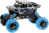monstertrucks off-road 14 cm blauw