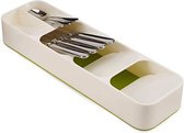 Bestekbak - Organizer - Besteklade - Bestekcassette - kunststof - Messen vorken lepels organiseren - 11 x 39.5 x 5.7 cm