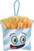 frietzakknuffel junior 13 cm pluche blauw