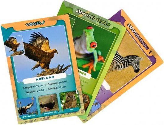 Thumbnail van een extra afbeelding van het spel Wildlife kwartet