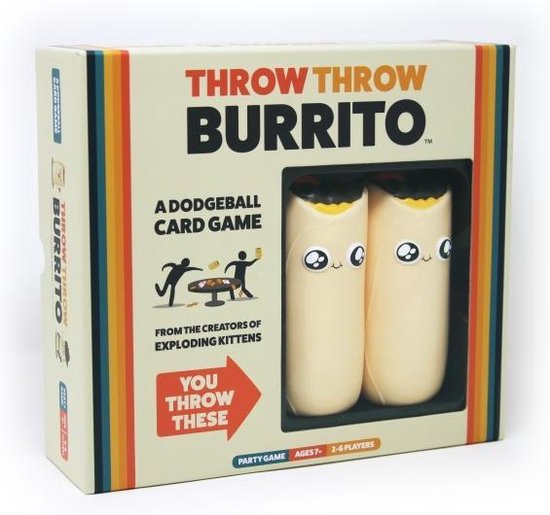 Afbeelding van het spel Throw Throw Burrito (ENG) dodgeball card game