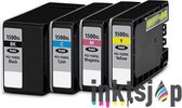 inktsjop huismerk / PGI-1500XL / 4-Pack Zwart en Kleur - Geschikt voor Canon