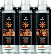 MTN PRO Synthetische Vernis - Satijnen afwerking - 400ml - 6 stuks