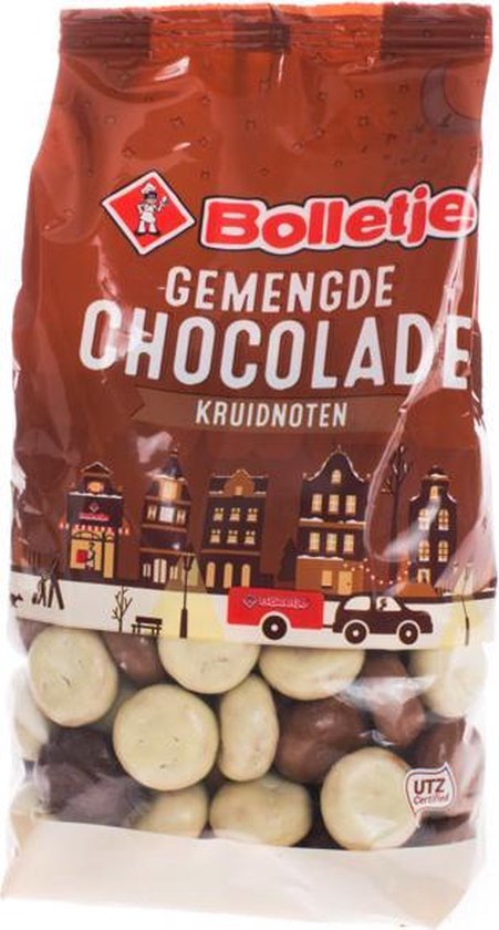 Foto: Bolletje chocolade kruidnoten 250 gram