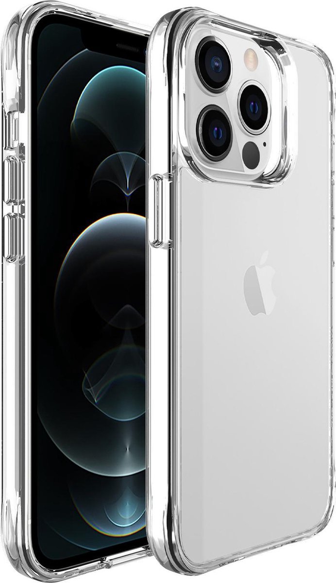 Geschikt voor iPhone 13 Mini Hoesje - iPhone 13 Mini Hoes TPU Transparant Siliconen Case