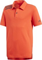 adidas Performance B 3 Stripe P Polo Kinderen oranje 9/10 jaar