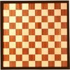 Afbeelding van het spelletje schaak- en dambord ingelegd 45 x 45 cm