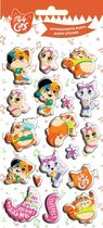 stickervel Puffy junior 10 x 22 cm 44 stickers