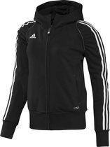 Adidas T12 Hoody - Sportvest - Dames - Zwart - Maat 32