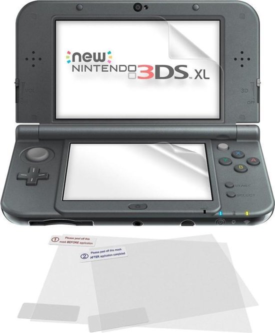 MATTE ANTI GLARE - Screenprotector Bescherm Folie geschikt voor Nintendo 3DS XL - New 3DS XL