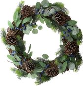 Home & Deco Grote krans Blueberry 70 cm