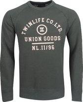 Twinlife - Heren Sweater - Groen