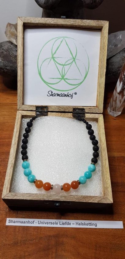 Sharmaanhof - Universele liefde - Halsketting 50cm t/m 54cm
