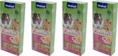 Vitakraft - knaagdiersnack - Caviakracker - 2 in 1 Banaan en Citroen - 2 stuks in verpakking - per 4 doosjes
