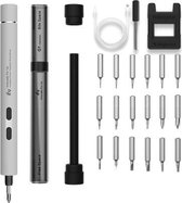 Mini Elektrische Schroevendraaier - Schroefset - 18 Bits - Elektrisch Schroeven Draaien - Draadloos - USB Oplaadbaar