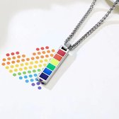 Pride Ketting - LGBTQ - Regenboog Staaf
