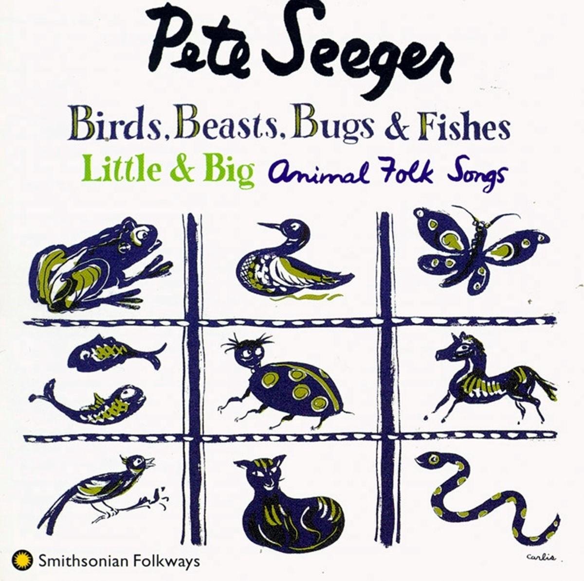 Pete Seeger - Birds, Beasts, Bugs & Fishes Little & Big (Animal Folk Songs) (CD)