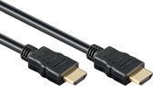HDMI Kabel - 10.2 Gbps - 4K@30 Hz - HDMI naar HDMI - Male to Male - 2 Meter - Zwart - Allteq