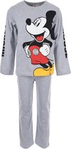 Disney - Mickey Mouse - pyjama - 100% Jersey katoen - grijs - maat 110/116