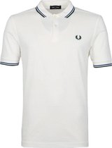 Fred Perry Polo M3600 Wit N51 - maat M