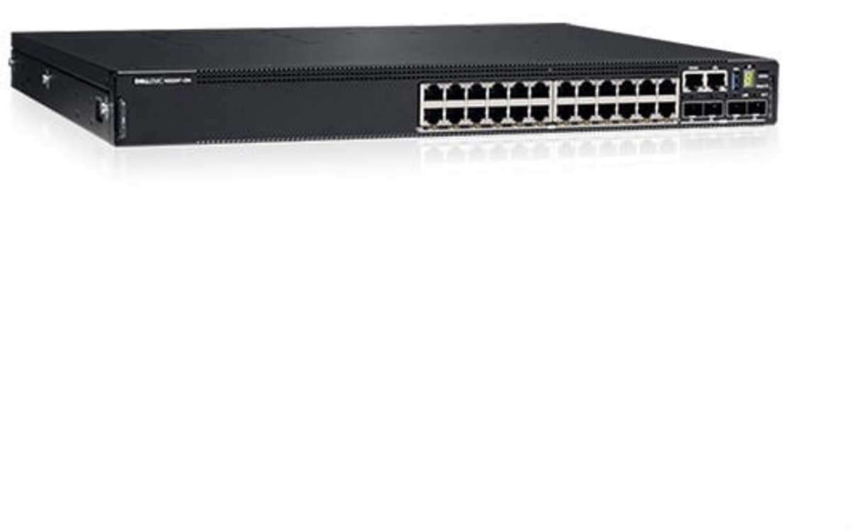 DELL N-Series N3224P-ON Managed L2 Gigabit Ethernet (10/100/1000) Power over Ethernet (PoE) 1U Zwart