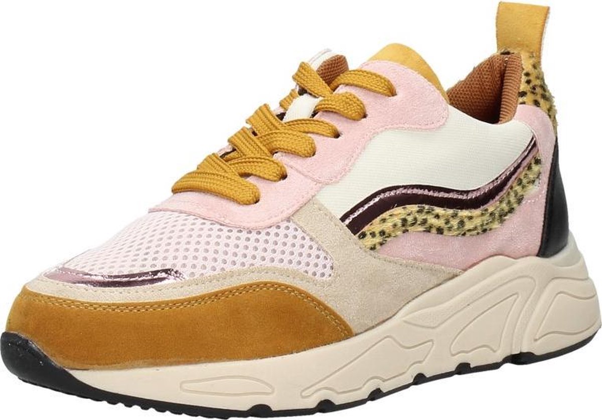 PS. POELMAN Dames sneakers Sneakers Laag - roze - Maat 38 | bol