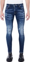 My Brand Black Blue Spots Denim Jeans - 30