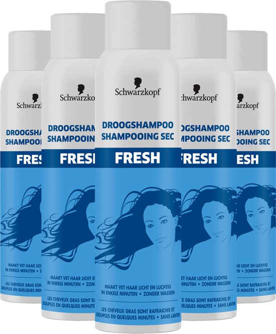 Schwarzkopf Fresh Droogshampoo 5x 150ml - Voordeelverpakking