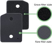 Wasdroger filter geschikt voor Miele - 9164761 Schuimfilter spons warmtepompdroger fijne grove pluisfilter condensdroger