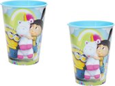 Set 2 stuks beker Despicable Me blauw 260 ml