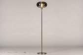 Lumidora Vloerlamp 31013 - E27 - Grijs - Staalgrijs - Metaal - ⌀ 30 cm