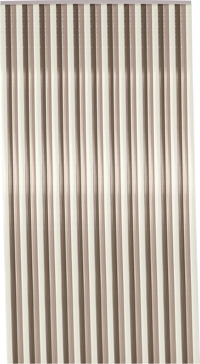 2LIF Aruba Bruin-Beige-Wit Vliegengordijn deur - 90 x 200 cm - 2LIF