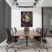 Luxe Canvas Schilderij LV Joker | 75x100 | Woonkamer | Slaapkamer | Kantoor | Paint | Louis Vuitton | Design | Art | Modern | ** 4CM DIK! 3D Effect**