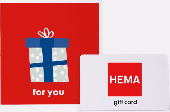 HEMA - Cadeaubon - 25 euro + cadeau enveloppe - Hema