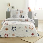 Luxe Flanel dekbedovertrek 240 x 220 cm Stars Play