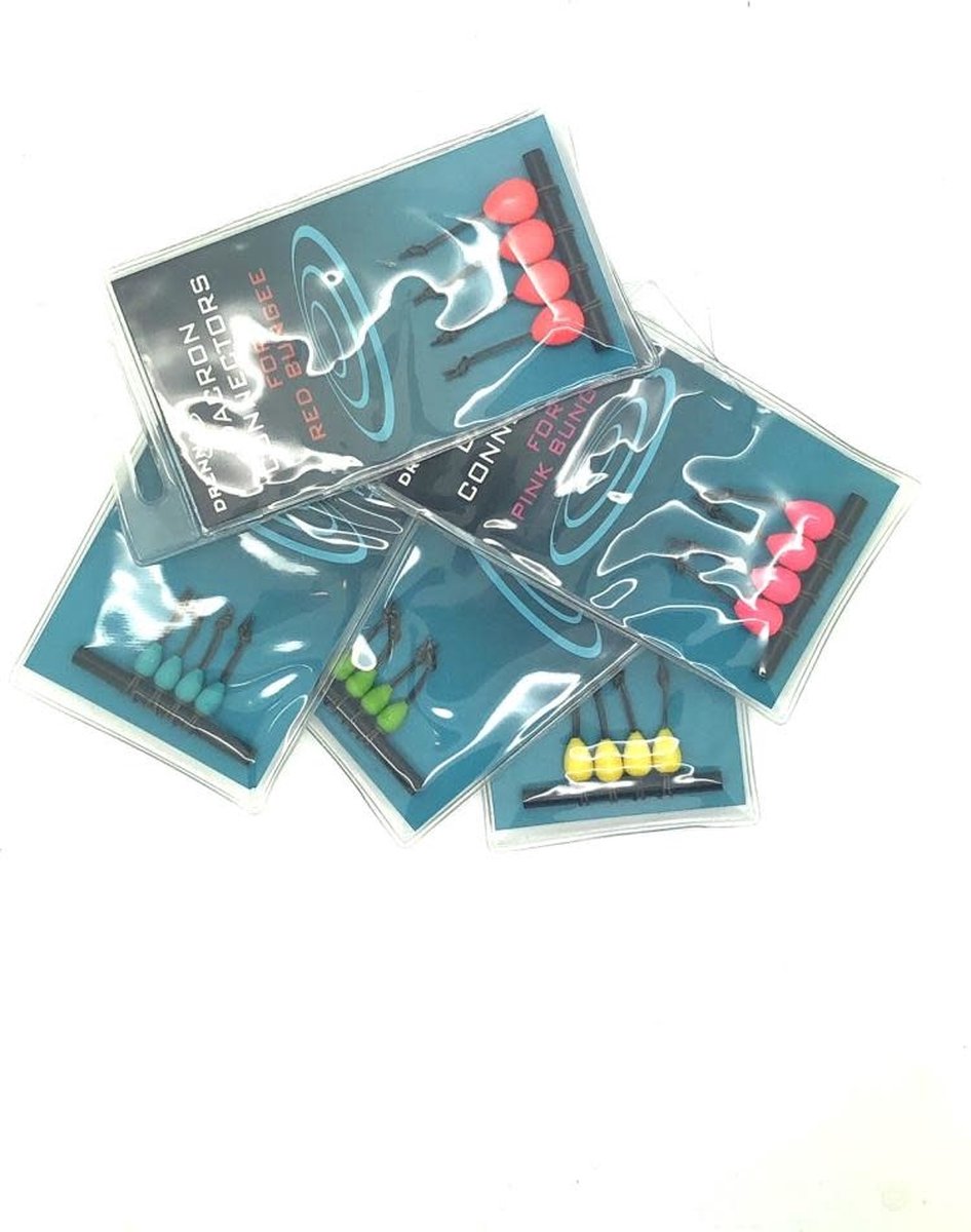 Drennan Dacron Connectors (4 pcs) - Maat : Red (2.9mm)