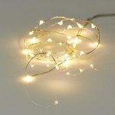 Kerstverlichting op draad - Lichtsnoer - Flesverlichting 20 LED - Draadverlichting warm wit