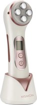 Gezichtsmassageapparaat Beauty Toning-apparaat Radiofrequentie EMS LED-behandelingen voor huidverstrakking Fijne lijnrimpelvermindering Anti-veroudering 5 standen Oplaadbaar via US
