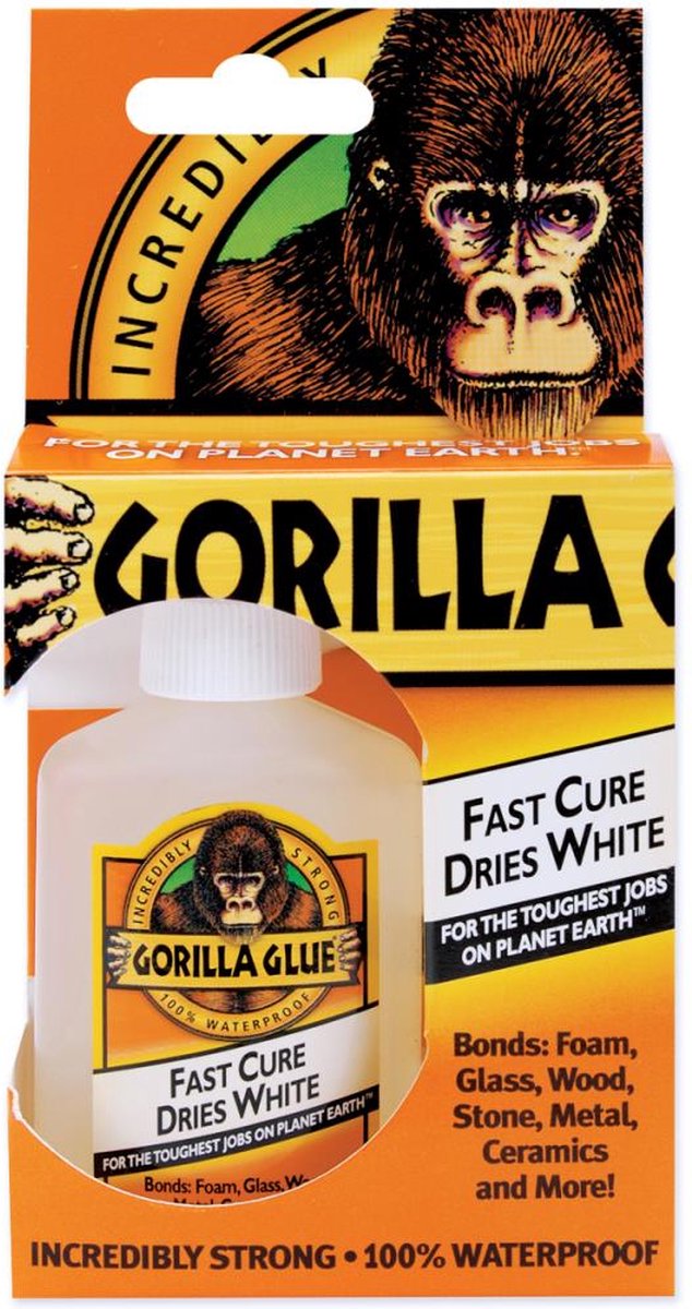 Gorilla Glue Lijm - White glue Fast Cure - tube 59ml
