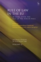 Swedish Studies in European Law -  Rule of Law in the EU