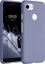 kwmobile telefoonhoesje geschikt voor Google Pixel 3 - Hoesje voor smartphone - Back cover in lavendelgrijs