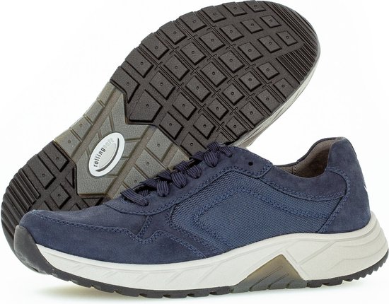 Pius Gabor 8002.10.02 - heren sneaker - blauw - maat 45 (EU) 10.5 (UK) |  bol.com