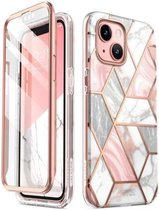 Geschikt voor Supcase Apple iPhone 13 Cosmo Case - Roze