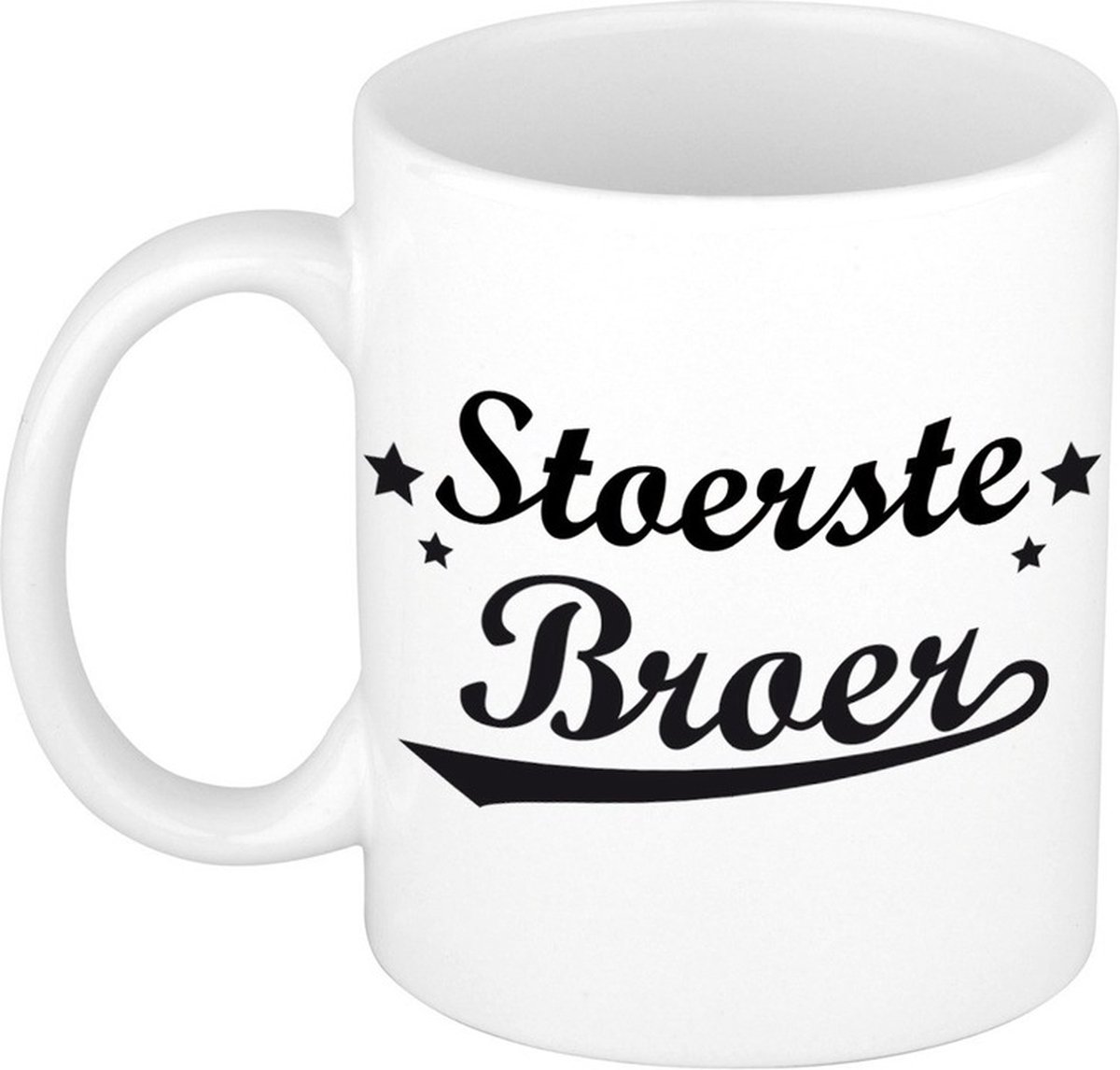 Stoerste broer tekst cadeau mok / beker - 300 ml