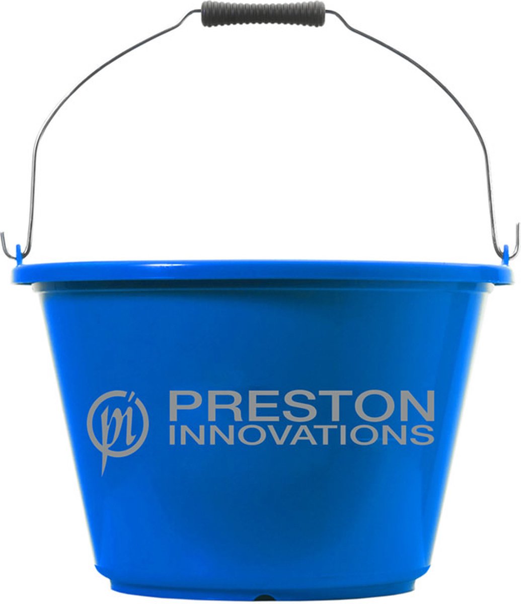 Goedkoopste Preston Innovations Bucket Blauw - Wit Visemmer 18l Beige 18L