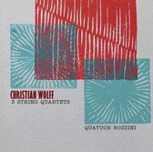 Quatuor Bozzini - Christian Wolff: 3 String Quartets (CD)