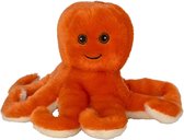 Pluche knuffel octopus/inktvis van 18 cm - Speelgoed knuffeldieren inktvissen