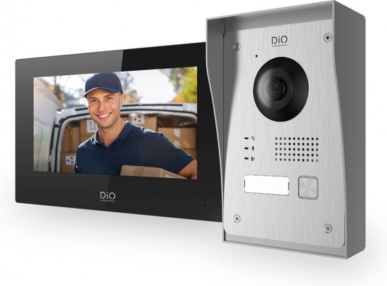 DiO Bedrade Wifi Videofoon Intercom 7” Touchscreen - DiO - €144,95